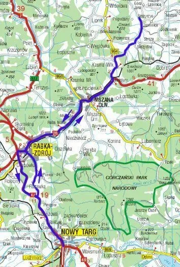 Rabka & Szczyrzyc - 102,5km
