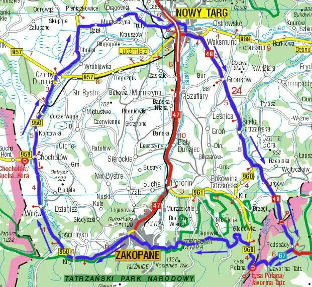 Łysa Polana & Zakopane - 100,3km