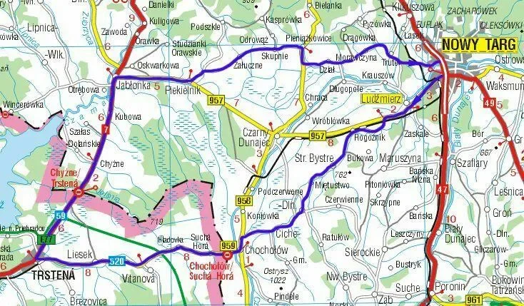 Sucha Hora & Trstena - 88,2km