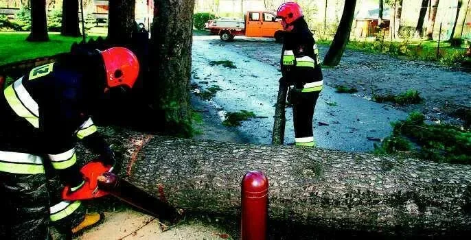 Halny wiał z prędkością do 150km/h, łamał drzewa, niszczył dachy, linie energetyczne i siał strach w
