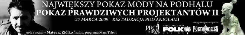 Moda, nie tylko po góralsku!