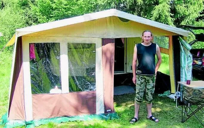 Nocleg pod namiotem za jedyne... 10 złotych