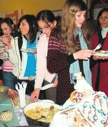 Pierogi z wątróbkami i bananami