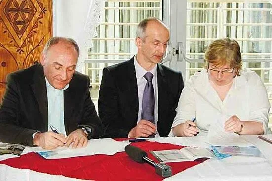 Meta wyścigu przy basenach
