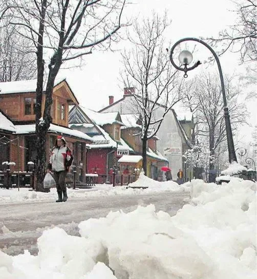 Śnieg pozbawił Zakopane prądu