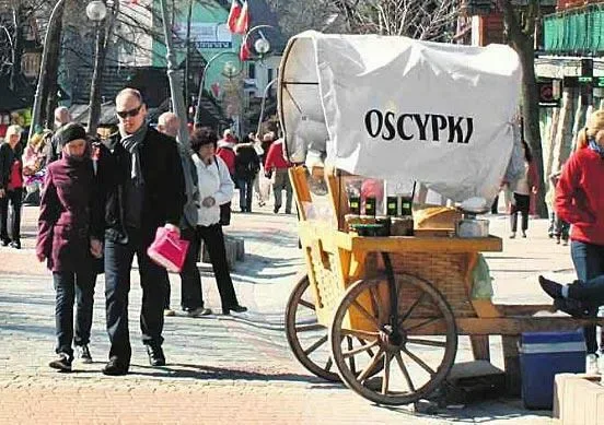 Rekordowe stawki za sprzedaż oscypka na Krupówkach