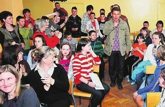 Niepełnosprawni sportowcy spotkali się ze swoim mistrzem