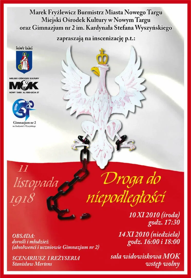 Spektakl „Droga do Niepodległości”