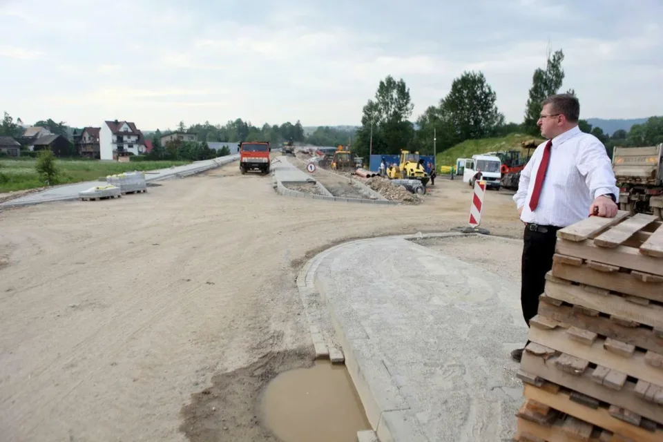 Most już niemal w pełnej krasie