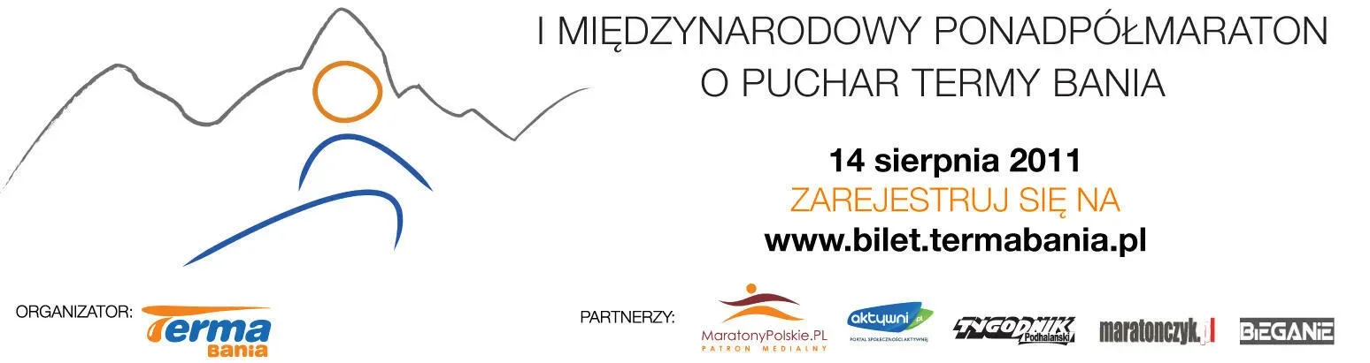 I Międzynarodowy Ponadpółmaraton. Bieganie na Bani
