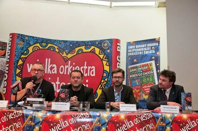 Konferencja prasowa Wielkiej Orkiestry Świątecznej Pomocy