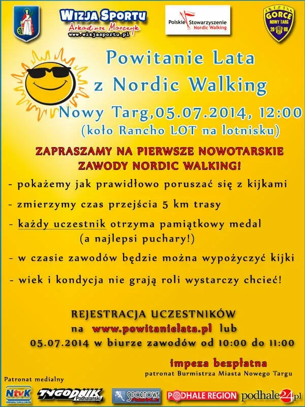 Powitanie Lata z Nordic Walking