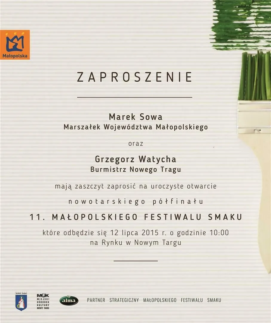 11 Małopolski Festiwal Smaku