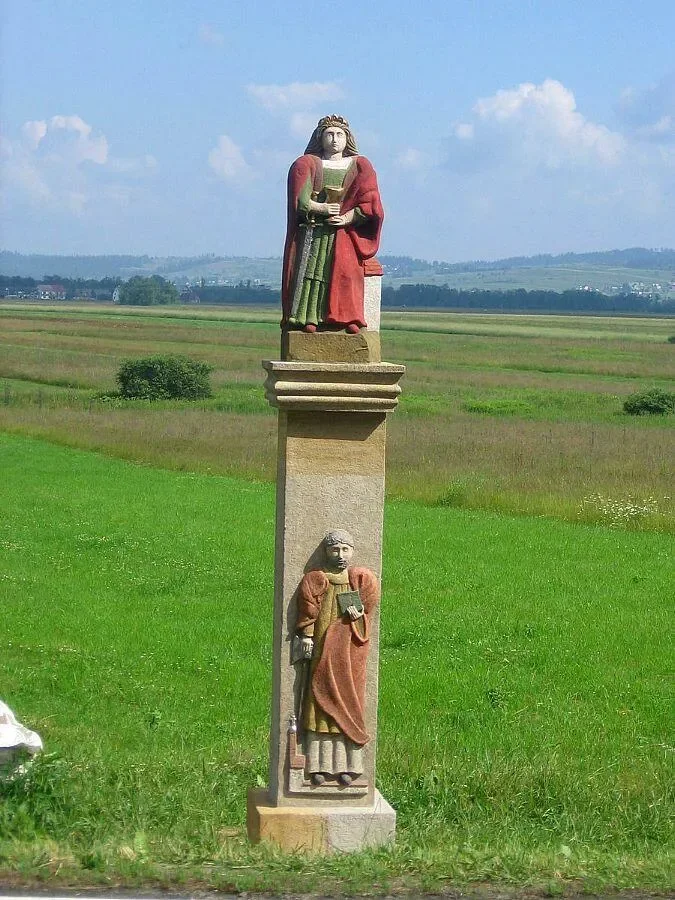 Odnowiona kapliczka św. Barbary