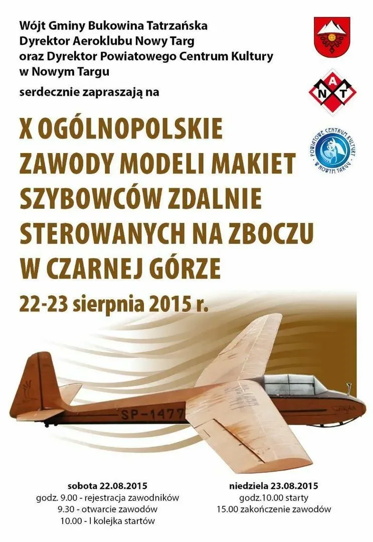 X Ogólnopolskie Zawody Modeli Makiet Szybowców Zdalnie Sterowanych na Zboczu w Czarnej Górze