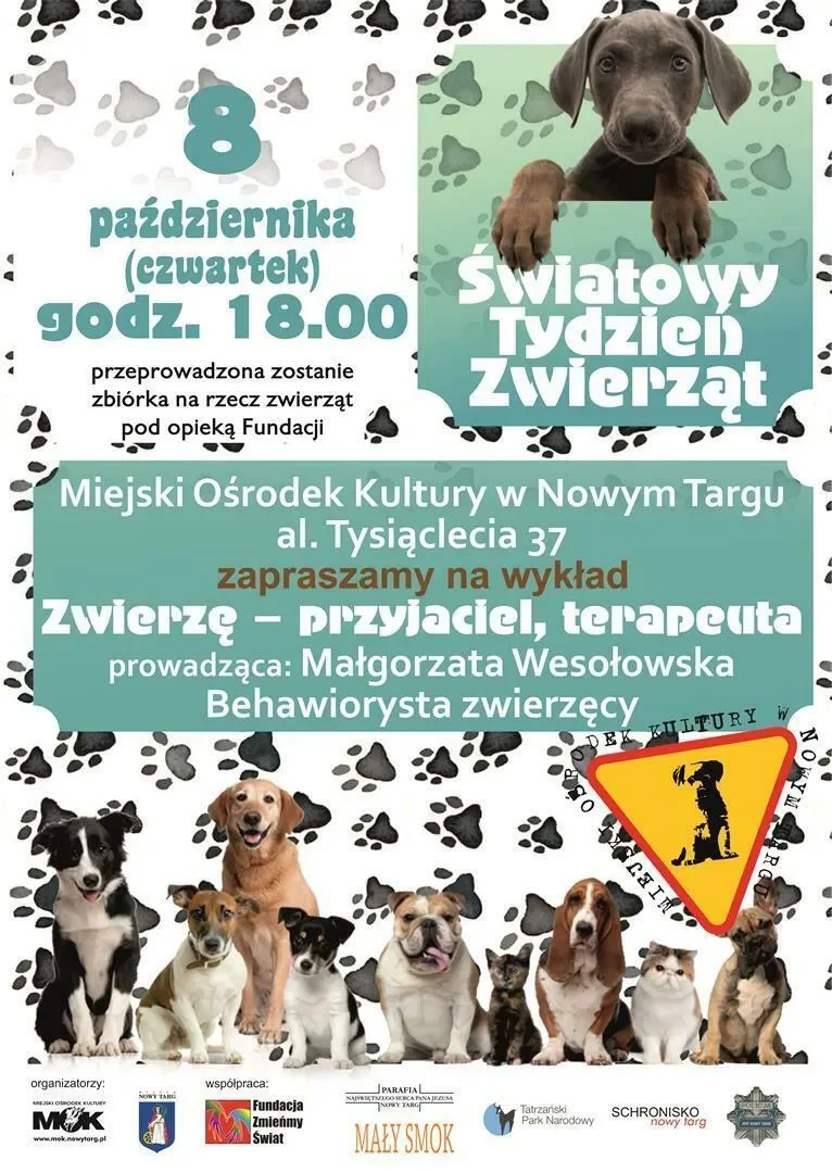 Światowy Tydzień Zwierząt 2015 niedługo