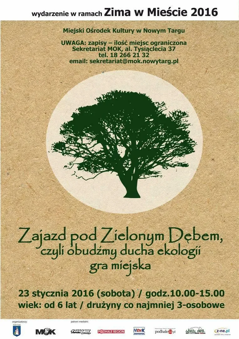 Zajazd pod Zielonym Dębem - gra miejska