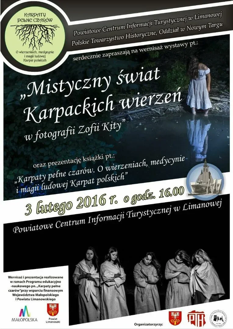 Mistyczny świat karpackich wierzeń - wernisaż w Limanowej