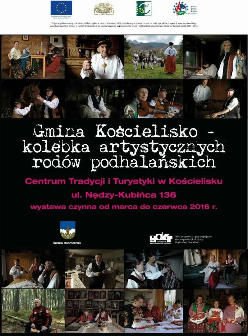 Wystawa "Gmina Kościelisko - kolebka rodów artystycznych i rodów podhalańskich"
