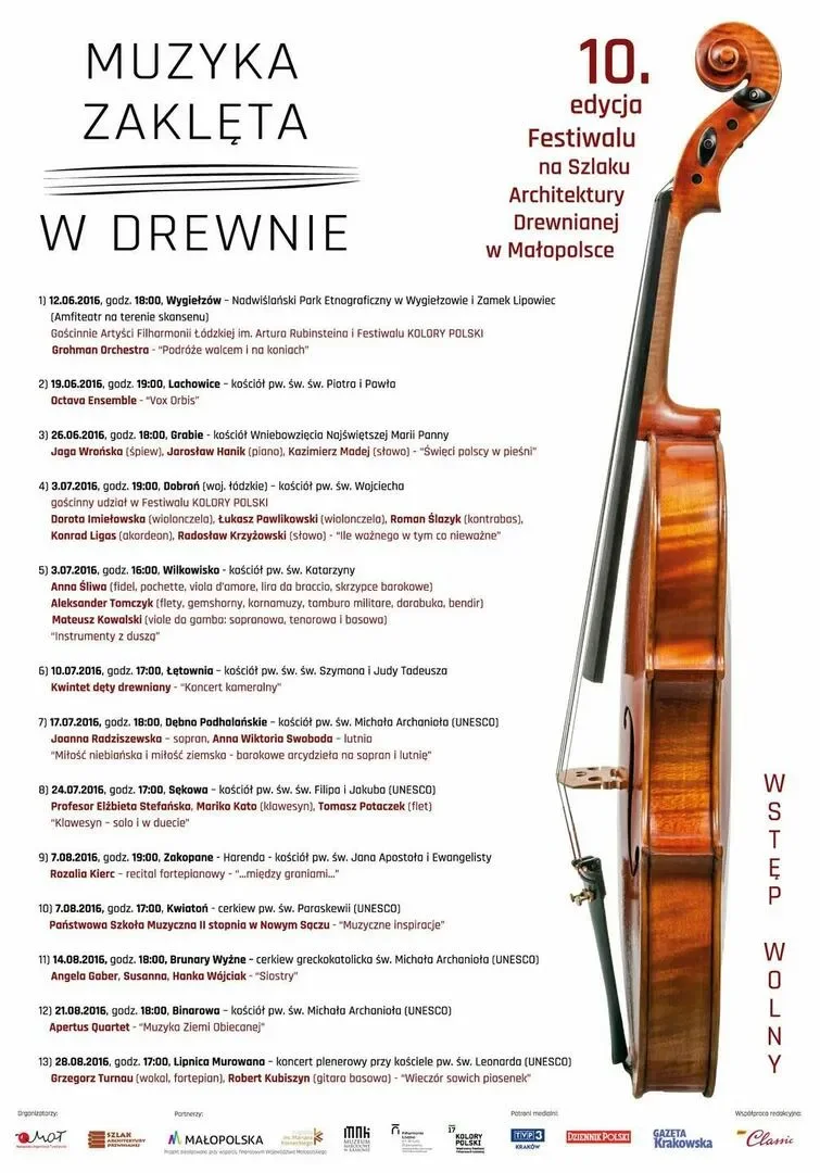 Festiwal „Muzyka Zaklęta w Drewnie”
