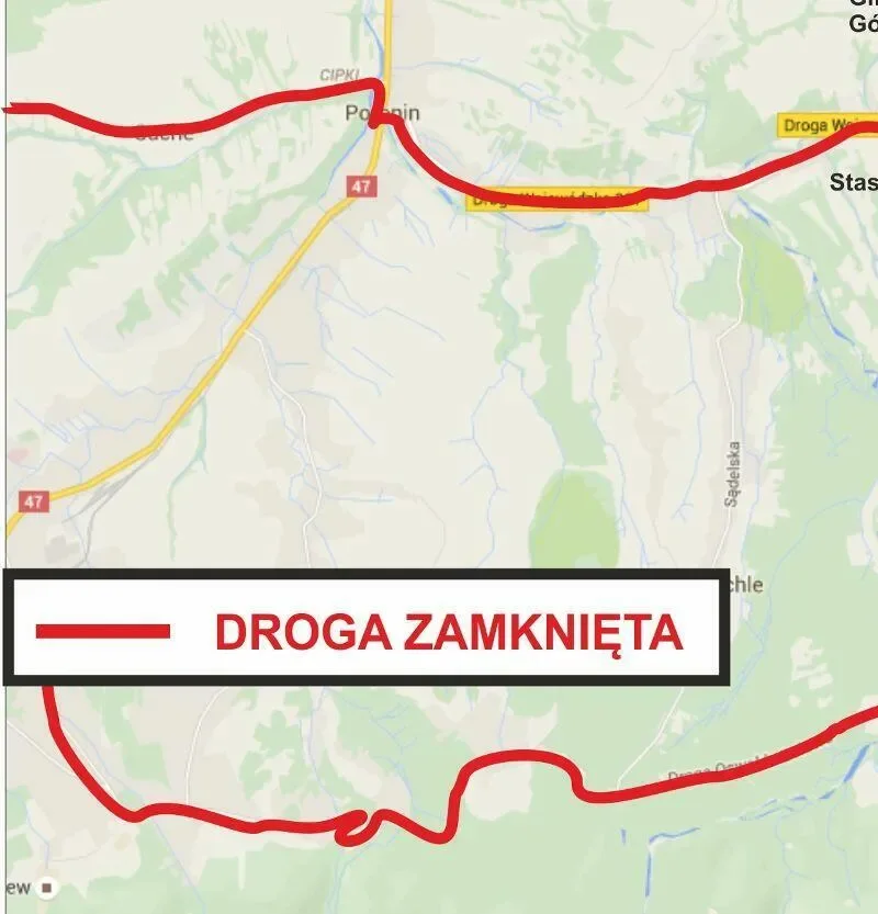 Informacja o zamknięciu dróg podczas 73. Tour de Pologne