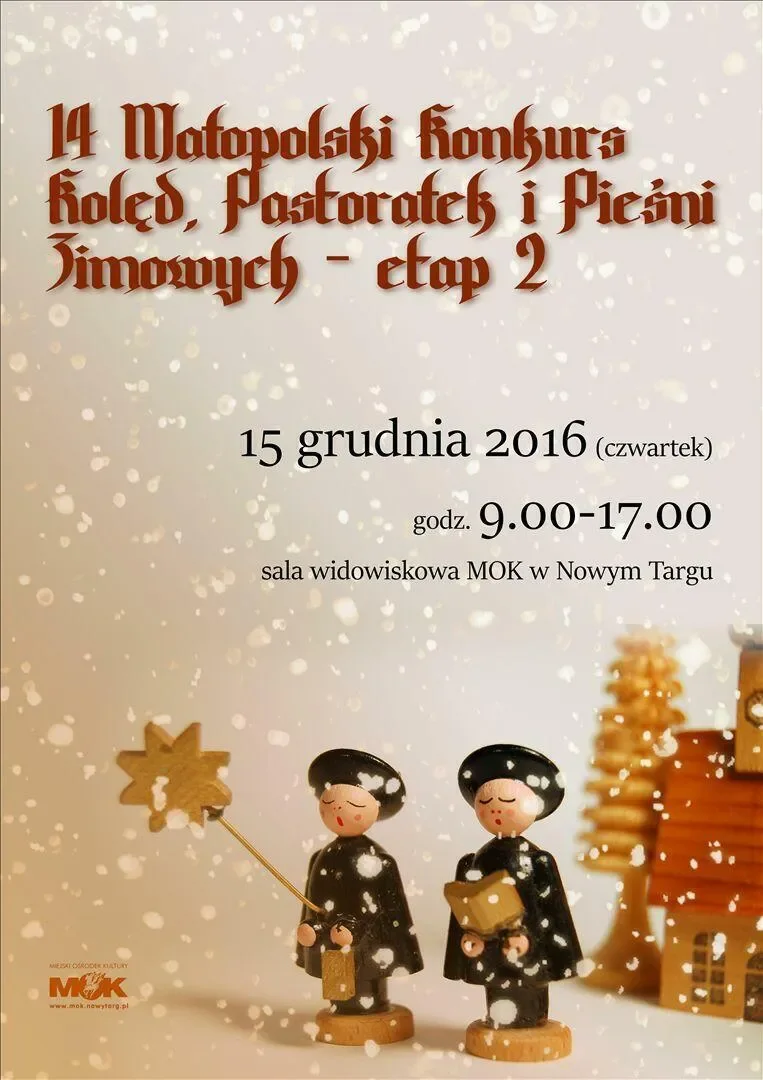 II etap 14 Małopolskiego Konkursu Kolęd, Pastorałek i Pieśni Zimowych