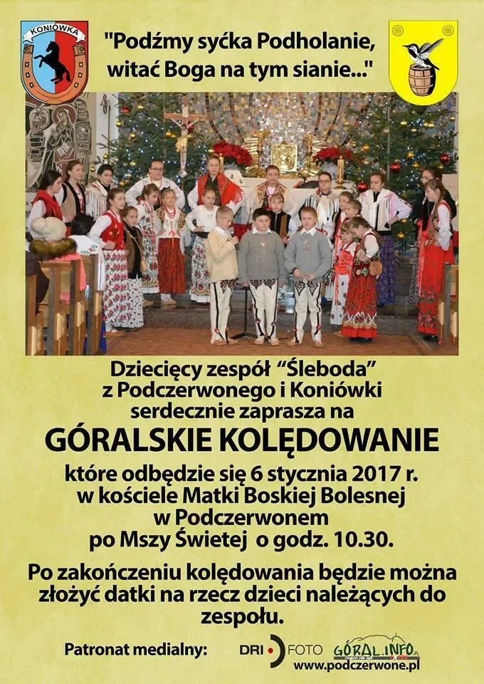 Góralskie Kolędowanie w Podczerwonem
