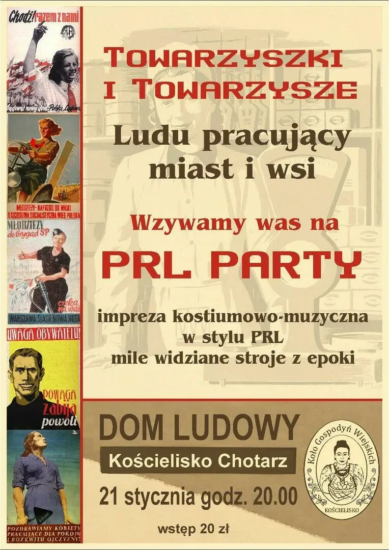 Zabawa w stylu PRL