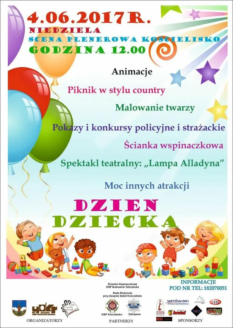 Dzień Dziecka w Gminie Kościelisko