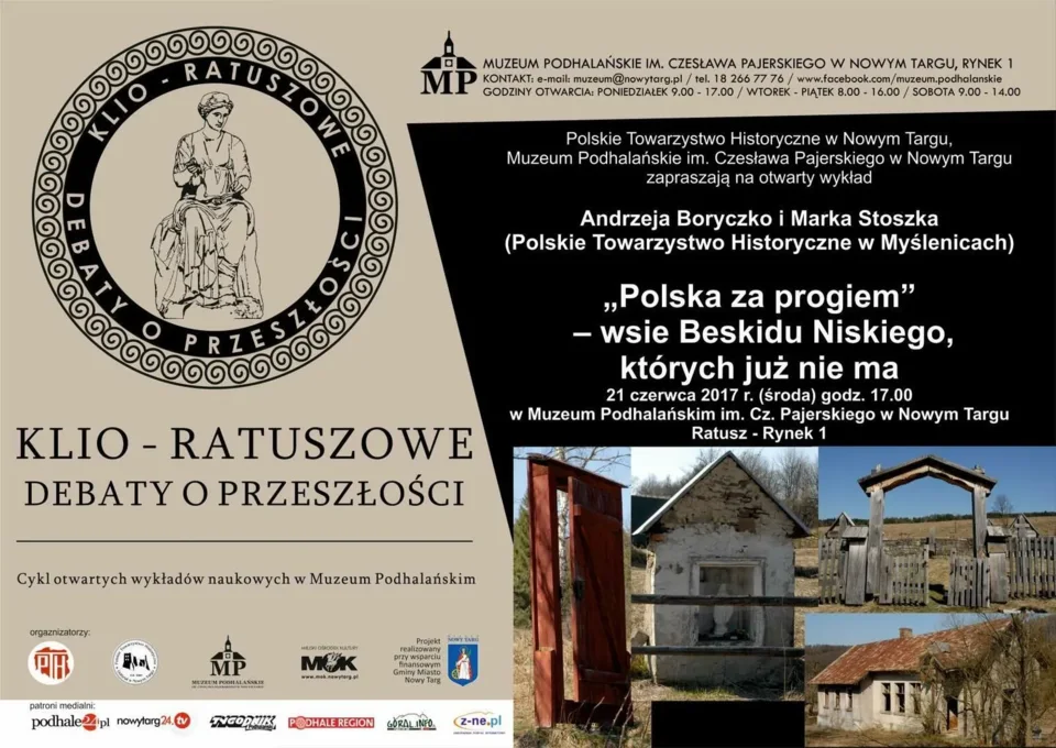 Wykład - "Polska za progiem" - wsie Beskidu Niskiego, których już nie ma