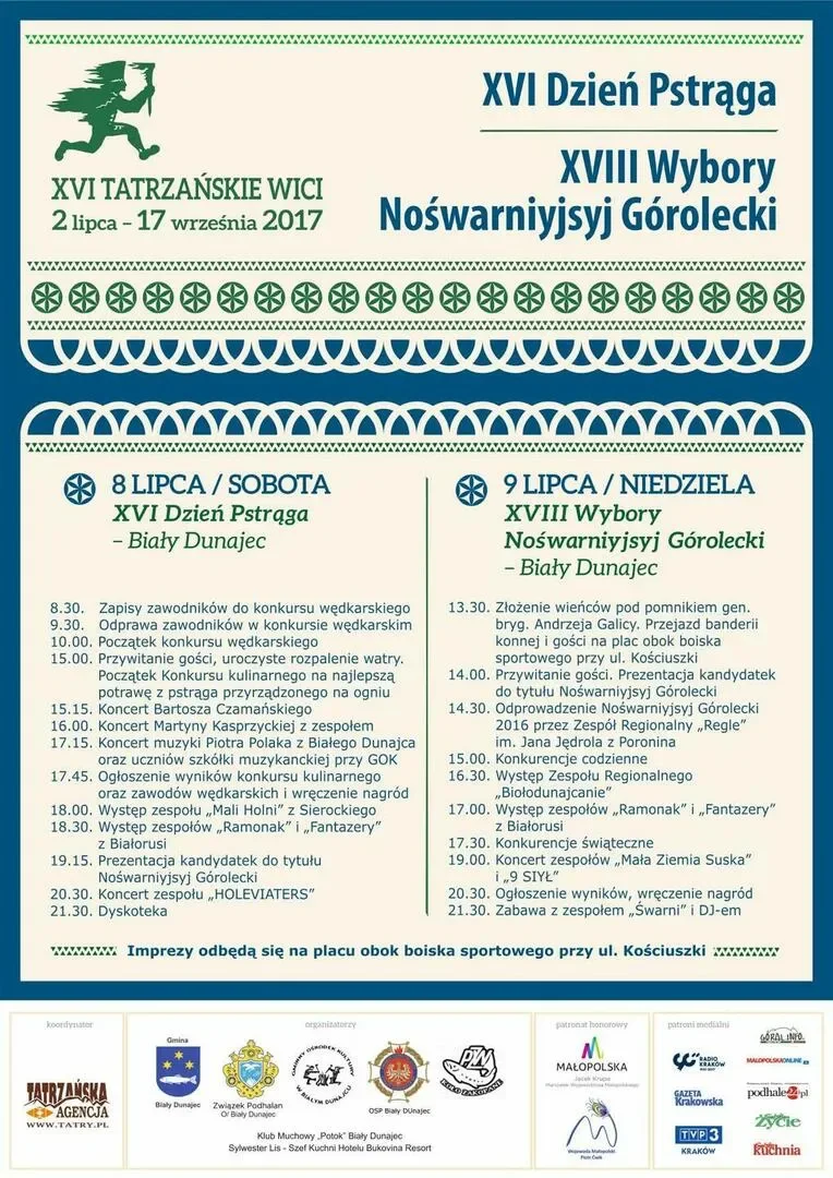 XVI Tatrzańskie Wici - Dzień Pstrąga