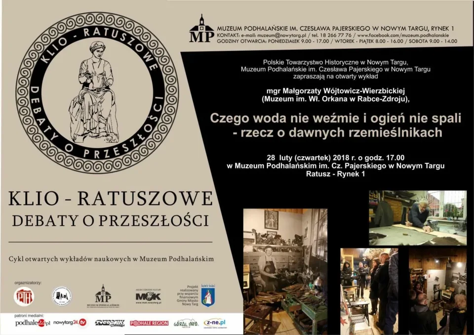 Czego woda nie weźmie i ogień nie spali - rzecz o dawnych rzemieślnikach