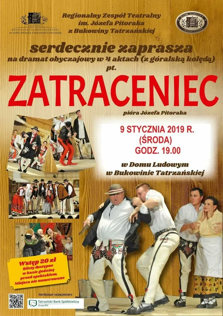 Sztuka teatralna „Zatraceniec”