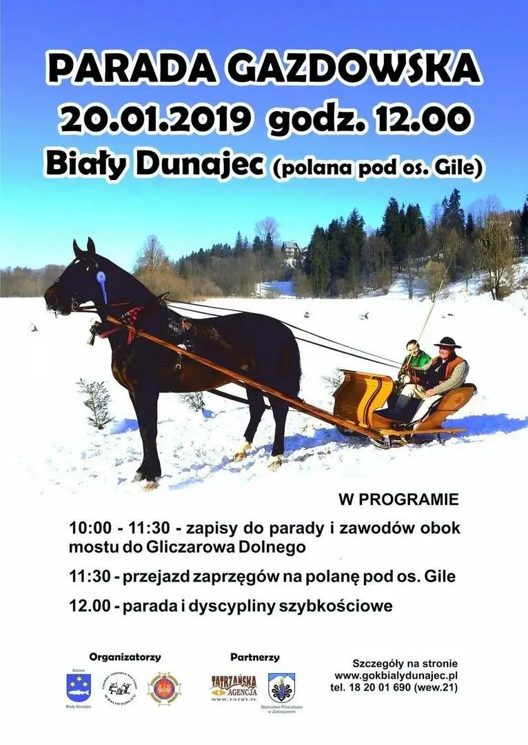 XXIII Parada Gazdowska w Białym Dunajcu