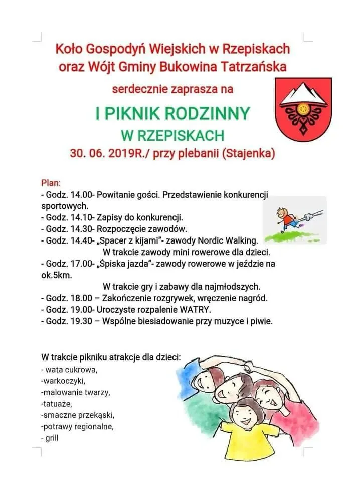 I PIKNIK RODZINNY W RZEPISKACH