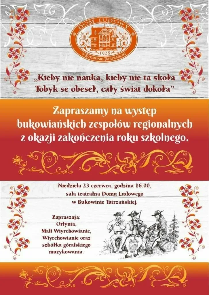 Występ bukowiańskich zespołów regionalnych
