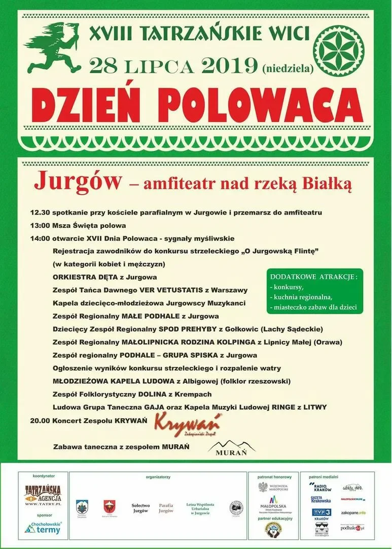 XVIII Tatrzańskie Wici - „XVII DZIEŃ POLOWACA”