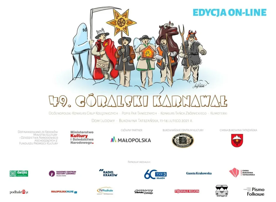 Na 49. Góralskim Karnawale spotykamy się on-line
