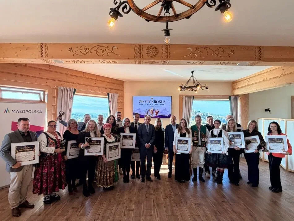 Pięciu laureatów z Powiatu Tatrzańskiego w plebiscycie „Złoty Krokus Podhalańskiej Turystyki"