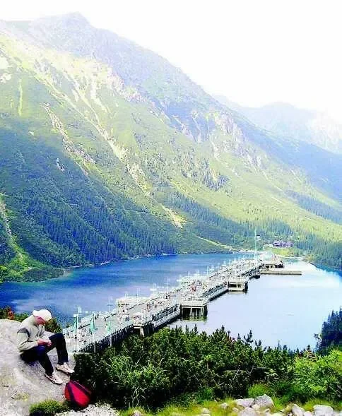 Sopockie molo nad Morskim Okiem!