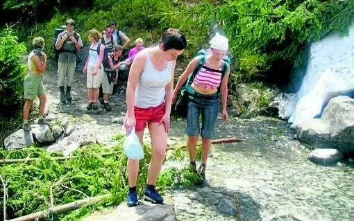 UWAGA! Tatrzańskie szlaki zalane deszczem i błotniste