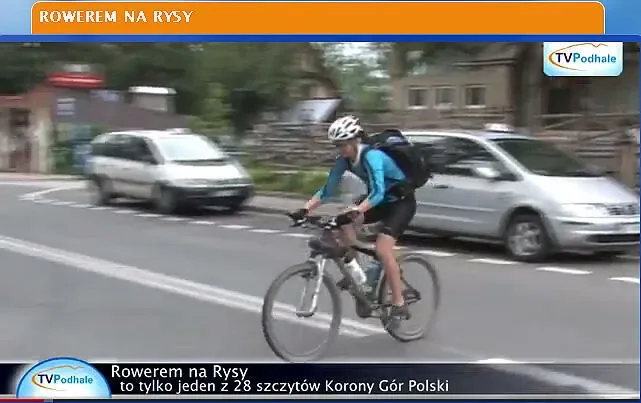 Rowerem na Rysy