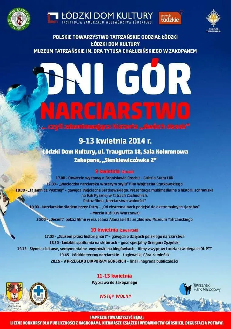 DNI GÓR 9-13 kwietnia 2014 roku