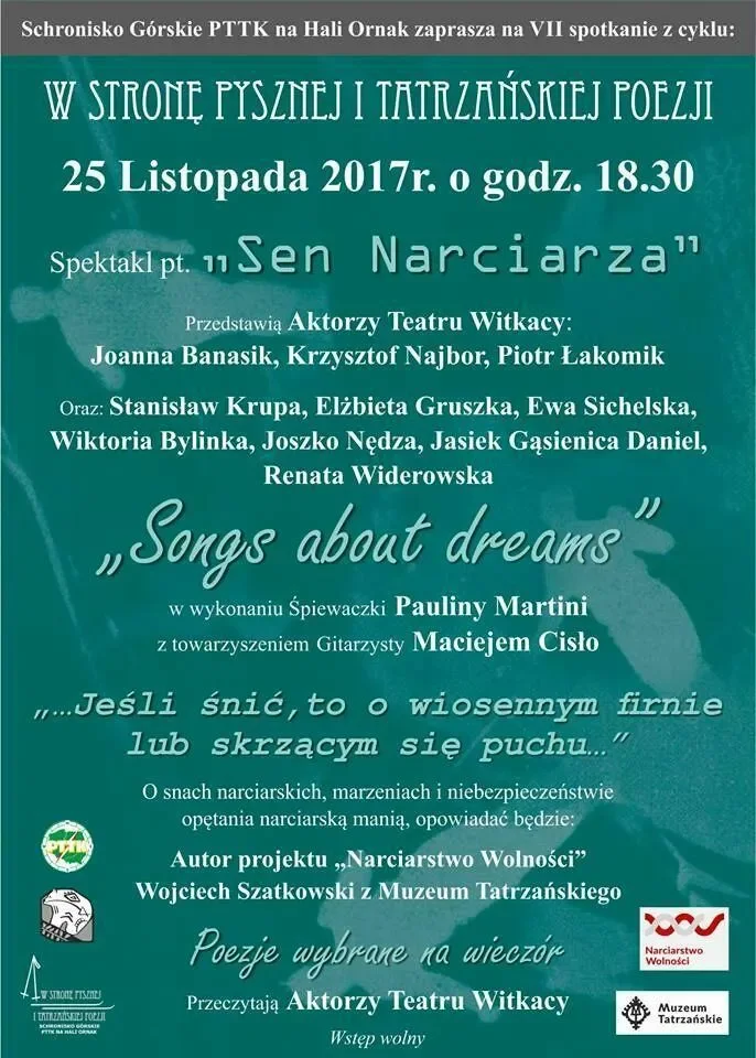 Spotkanie górskie "W stronę Pysznej i tatrzańskiej poezji"