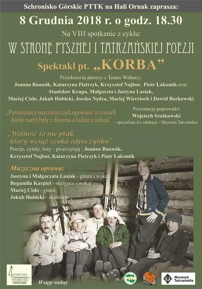 VIII SPOTKANIE Z CYKLU „W STRONĘ PYSZNEJ I TATRZAŃSKIEJ POEZJI”
