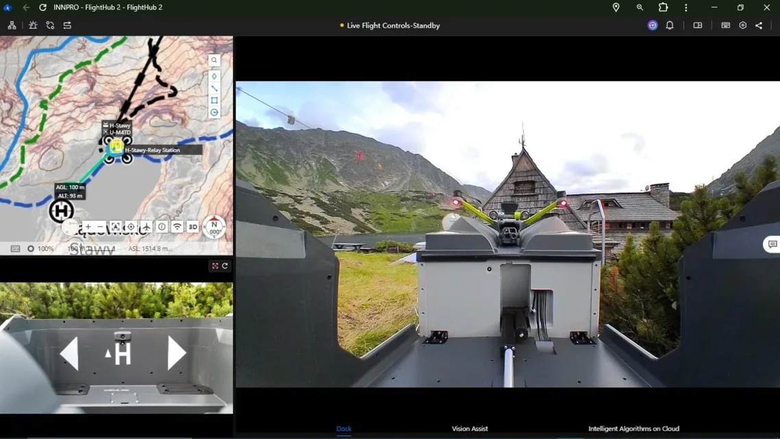 Testy DJI DOCK3 i DOCK4 w TOPR