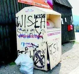 Pojemniki na odzież już nie wystarczają