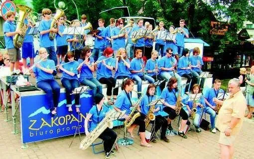 Przyjechali z Iławy na wypoczynek z instrumentami