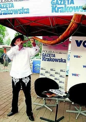 Niezwykły, góralski róg