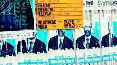 Cztery miesiące po wyborach wiszą plakaty kandydatów do europarlamentu